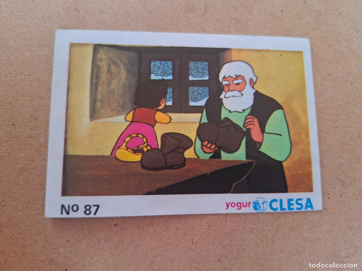 Coleccionismo cromos antiguos: HEIDI - YOGUR CLESA - CROMO N&ordm; 87 ( NUNCA PEGADO )