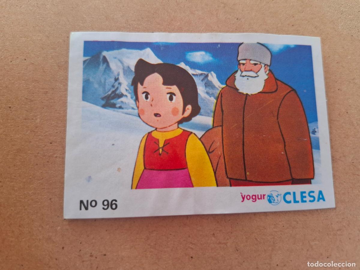Coleccionismo cromos antiguos: HEIDI - YOGUR CLESA - CROMO N&ordm; 96 ( NUNCA PEGADO )