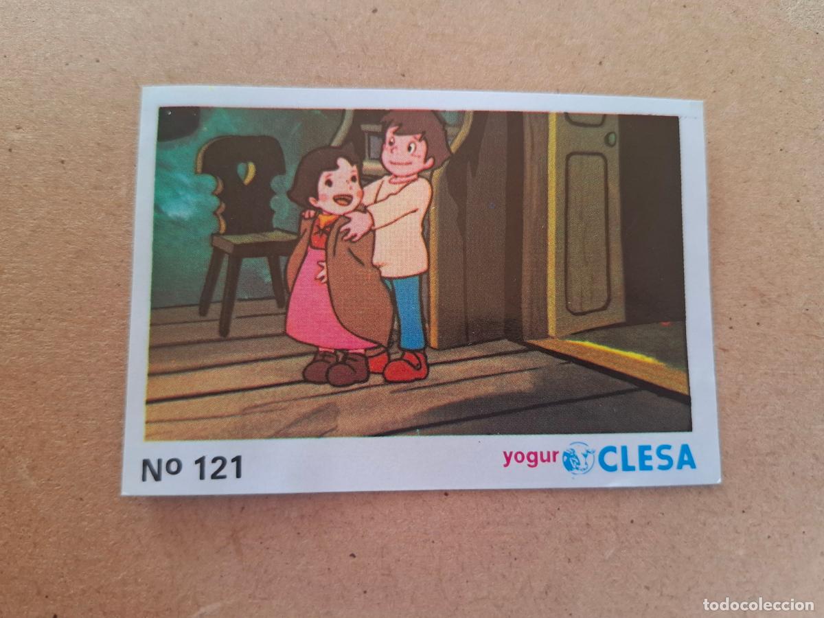 Coleccionismo cromos antiguos: HEIDI - YOGUR CLESA - CROMO N&ordm; 121 ( NUNCA PEGADO )