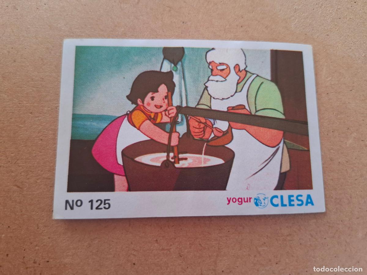 Coleccionismo cromos antiguos: HEIDI - YOGUR CLESA - CROMO N&ordm; 125 ( NUNCA PEGADO )