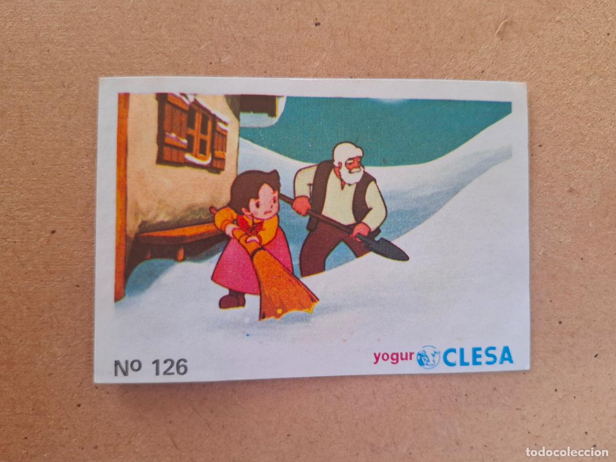 Coleccionismo cromos antiguos: HEIDI - YOGUR CLESA - CROMO N&ordm; 126 ( NUNCA PEGADO )