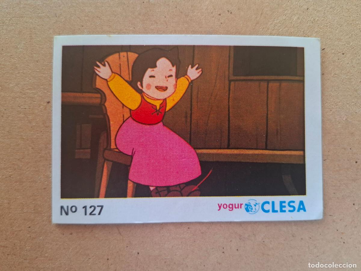 Coleccionismo cromos antiguos: HEIDI - YOGUR CLESA - CROMO N&ordm; 127 ( NUNCA PEGADO )