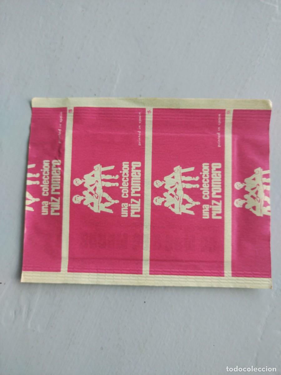 Coleccionismo cromos antiguos: SOBRE SIN ABRIR EL M&Aacute;S Y EL MENOS - Foto 2
