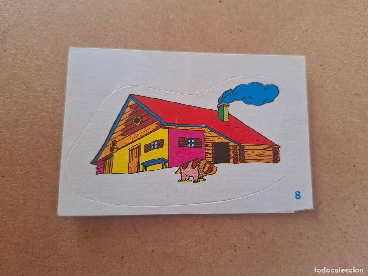 Coleccionismo cromos antiguos: HEIDI - YOGUR CLESA - CROMO ADHESIVO TROQUELADO N&ordm; 8 ( NUNCA PEGADO )
