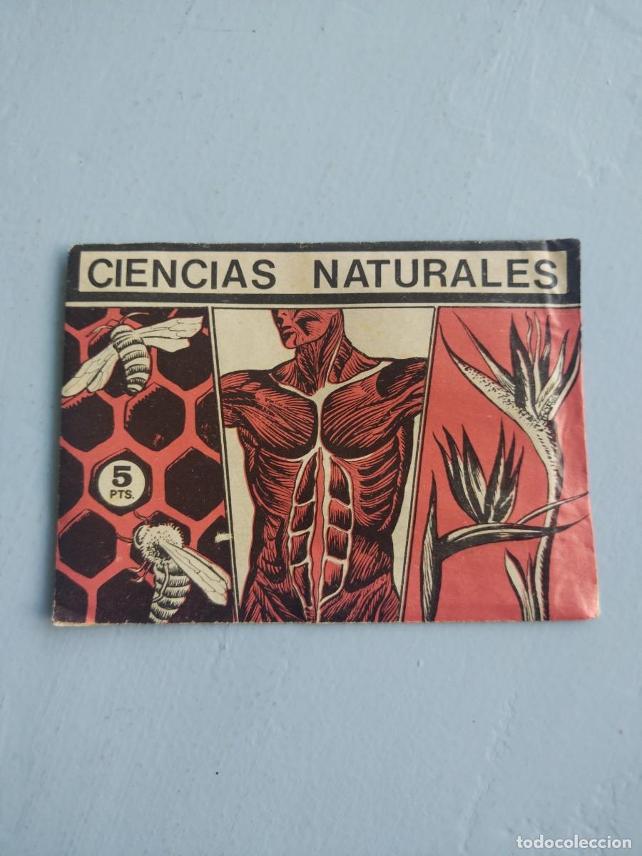 Coleccionismo cromos antiguos: SOBRE DE CROMOS SIN ABRIR CIENCIAS NATURALES
