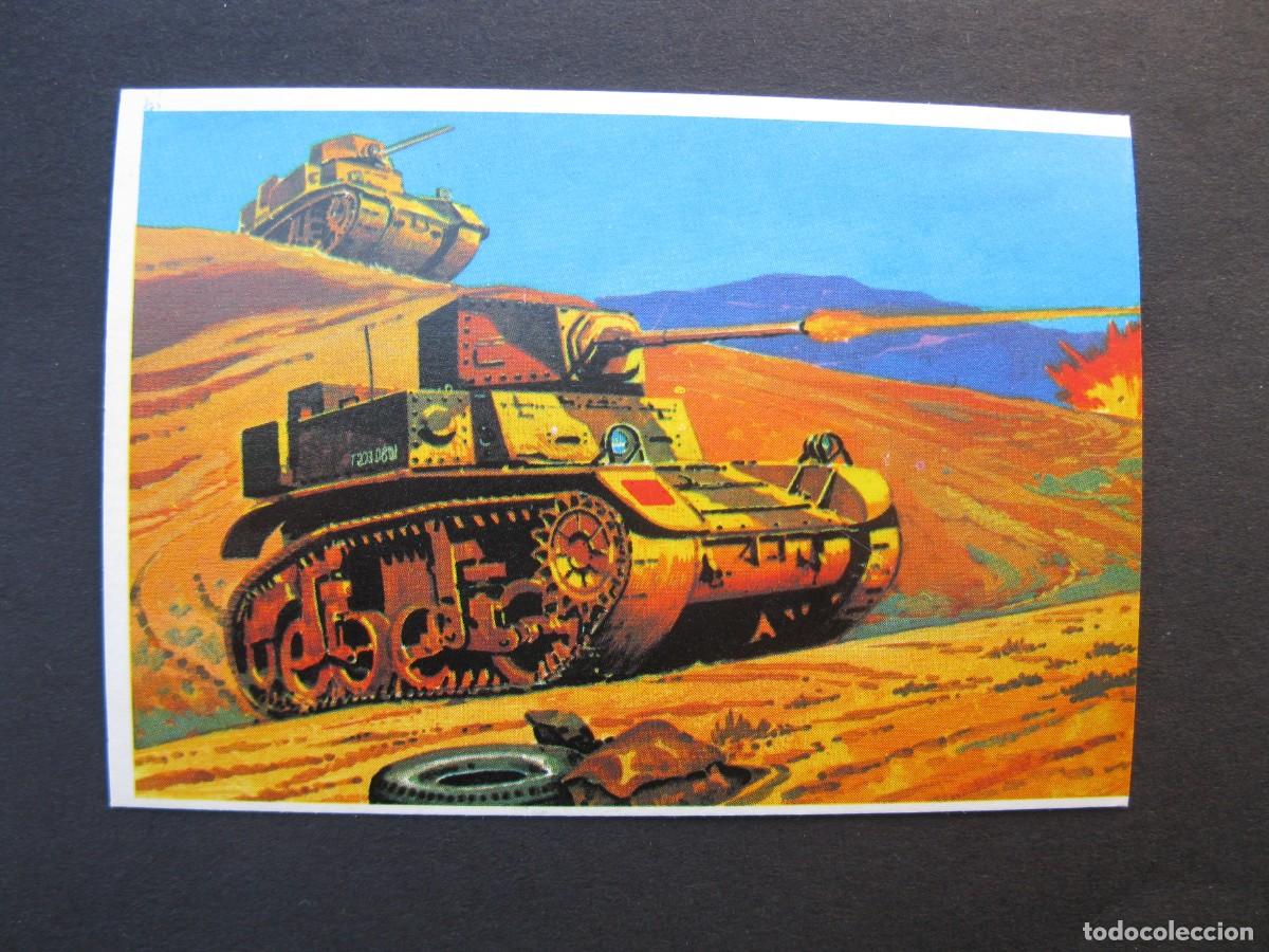 Coleccionismo cromos antiguos: T&Eacute;CNICA Y ACCI&Oacute;N - CROMO N&ordm; 84 - LA GUERRA DEL DESIERTO - EDICIONES ESTE - NUNCA PEGADO.