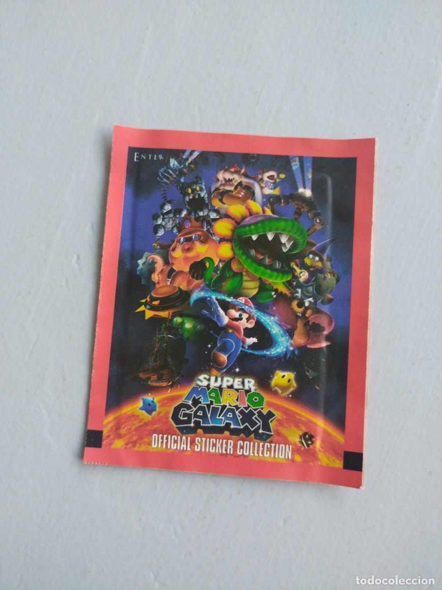 Sammeln alte Sammelbilder: SOBRE DE CROMOS SIN ABRIR S&Uacute;PER MARIO GALAXY