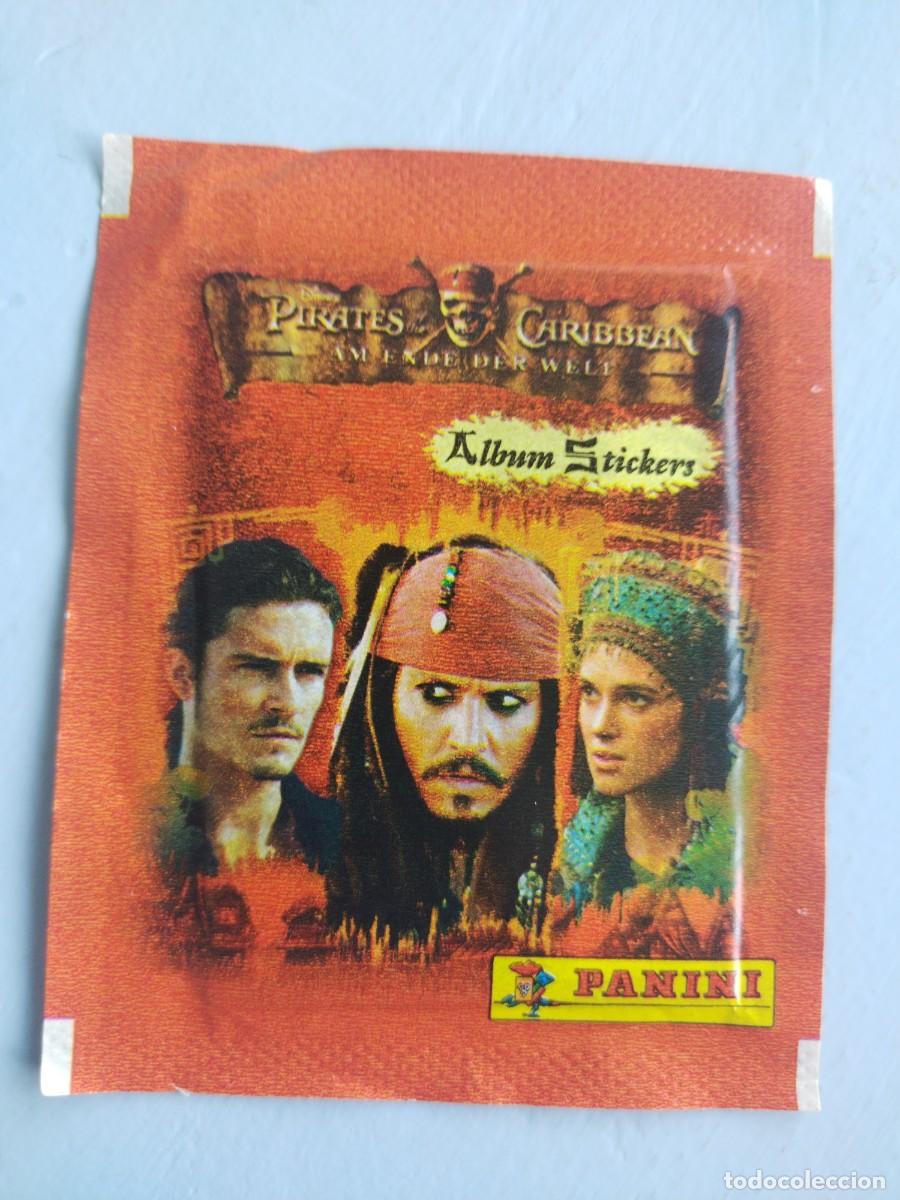 Sammeln alte Sammelbilder: SOBRE DE CROMOS SIN ABRIR PIRATAS DEL CARIBE