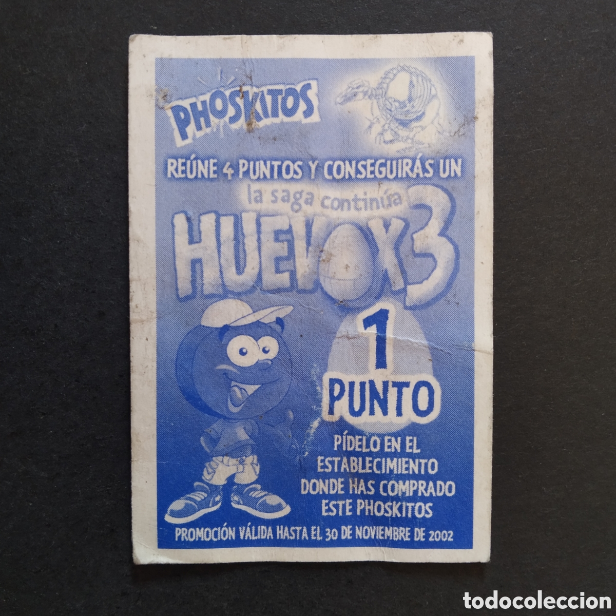 Coleccionismo cromos antiguos: CROMO - HUEVOX 3 - PHOSKITOS - A&Ntilde;O 2002 - Foto 2