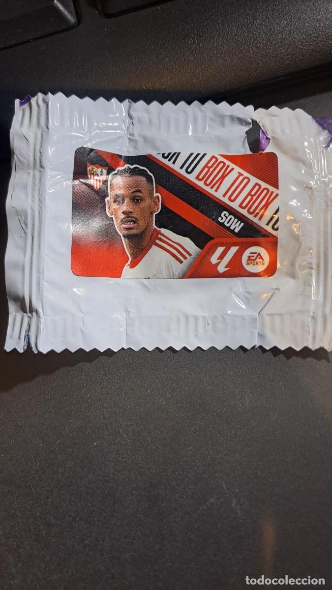 Colecionismo Cromos antigos: CROMO SOW BOX TO BOX SEVILLA CHICLE LIGA 2026 2027 26 27 ESTE PANINI NUNCA PEGADO