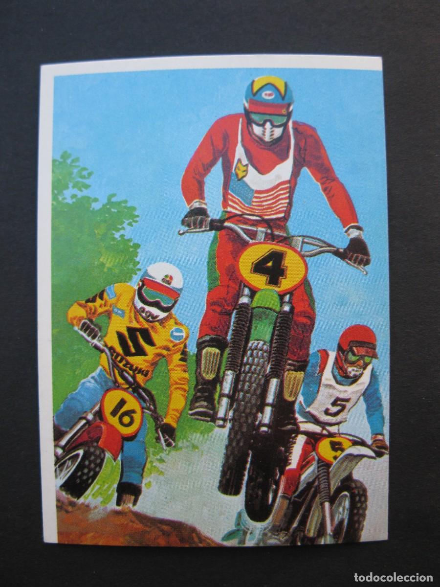 Colecionismo Cromos antigos: T&Eacute;CNICA Y ACCI&Oacute;N - CROMO N&ordm; 24 - MOTO-CROSS - EDICIONES ESTE - NUNCA PEGADO.