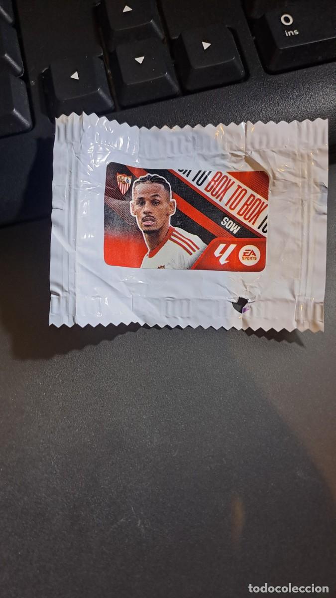Sammeln alte Sammelbilder: CROMO SOW BOX TO BOX SEVILLA CHICLE LIGA 2026 2027 26 27 ESTE PANINI NUNCA PEGADO