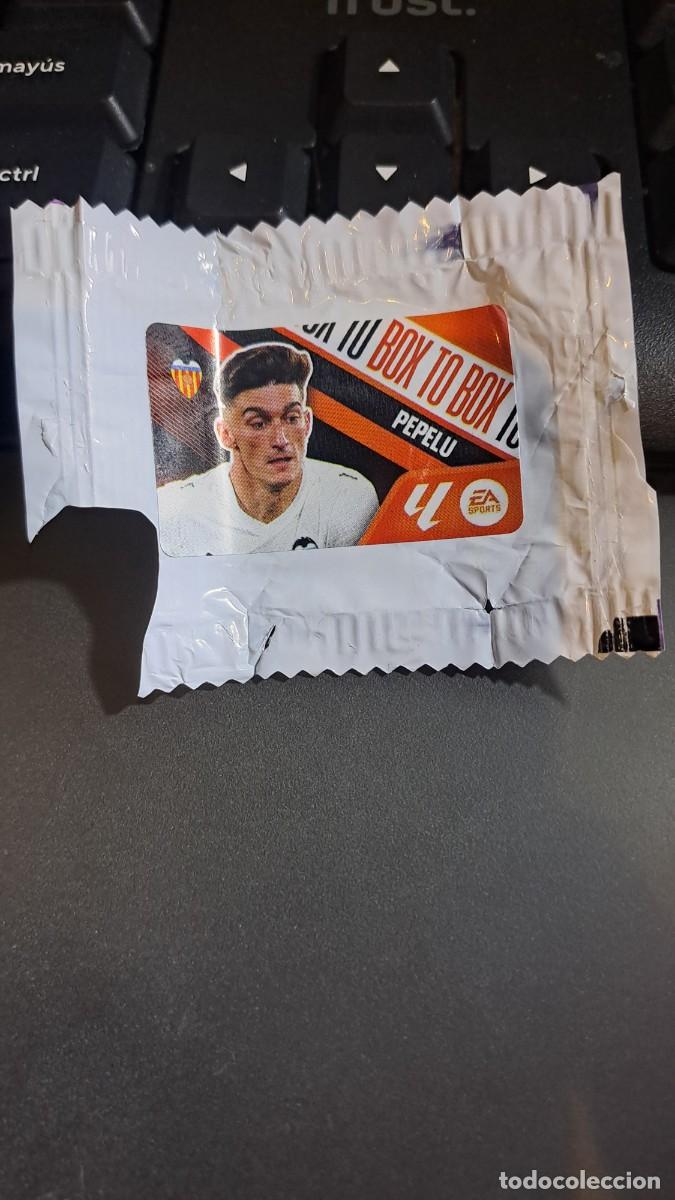 Coleccionismo cromos antiguos: CROMO PEPELU BOX TO BOX VALENCIA CHICLE LIGA 2026 2027 26 27 ESTE PANINI NUNCA PEGADO