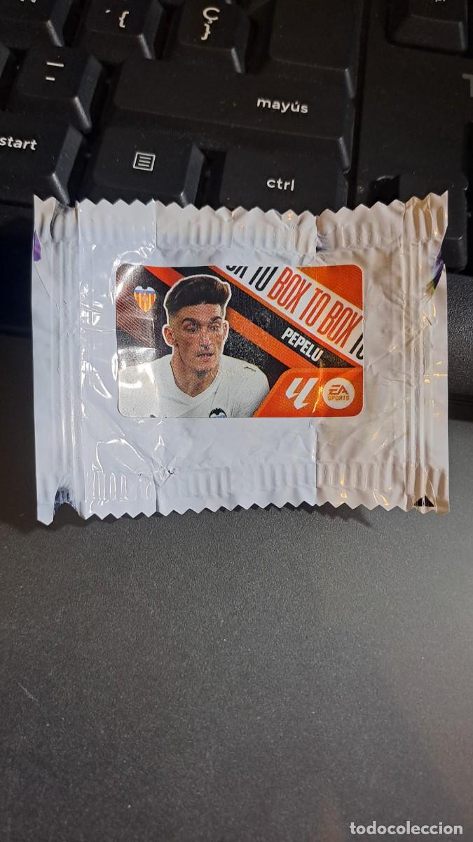 Coleccionismo cromos antiguos: CROMO PEPELU BOX TO BOX VALENCIA CHICLE LIGA 2026 2027 26 27 ESTE PANINI NUNCA PEGADO