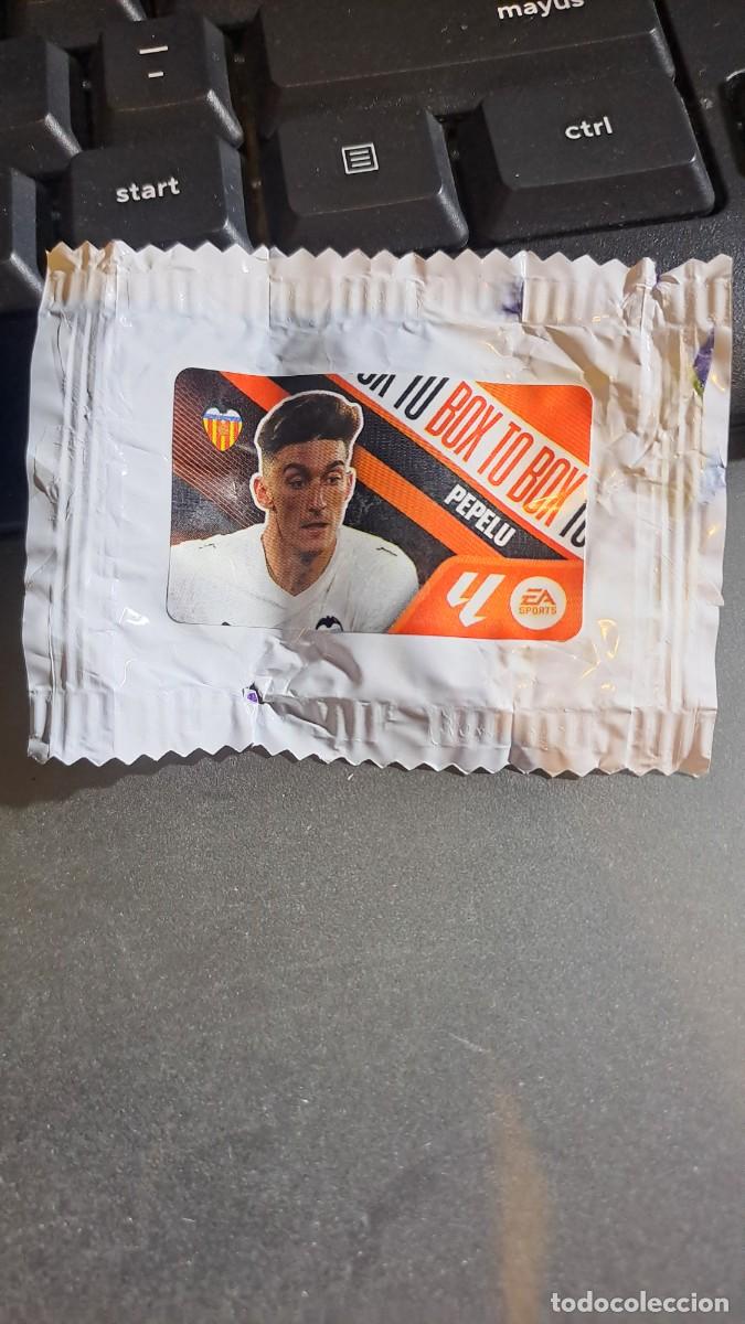 Coleccionismo cromos antiguos: CROMO PEPELU BOX TO BOX VALENCIA CHICLE LIGA 2026 2027 26 27 ESTE PANINI NUNCA PEGADO
