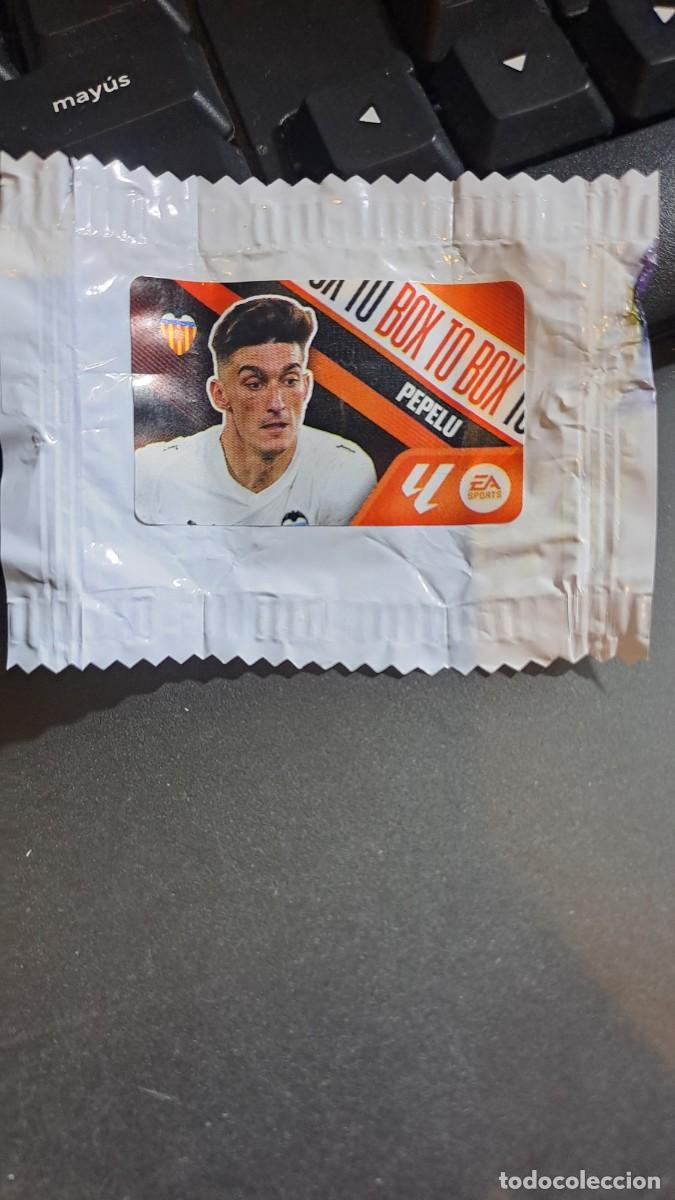 Coleccionismo cromos antiguos: CROMO PEPELU BOX TO BOX VALENCIA CHICLE LIGA 2026 2027 26 27 ESTE PANINI NUNCA PEGADO