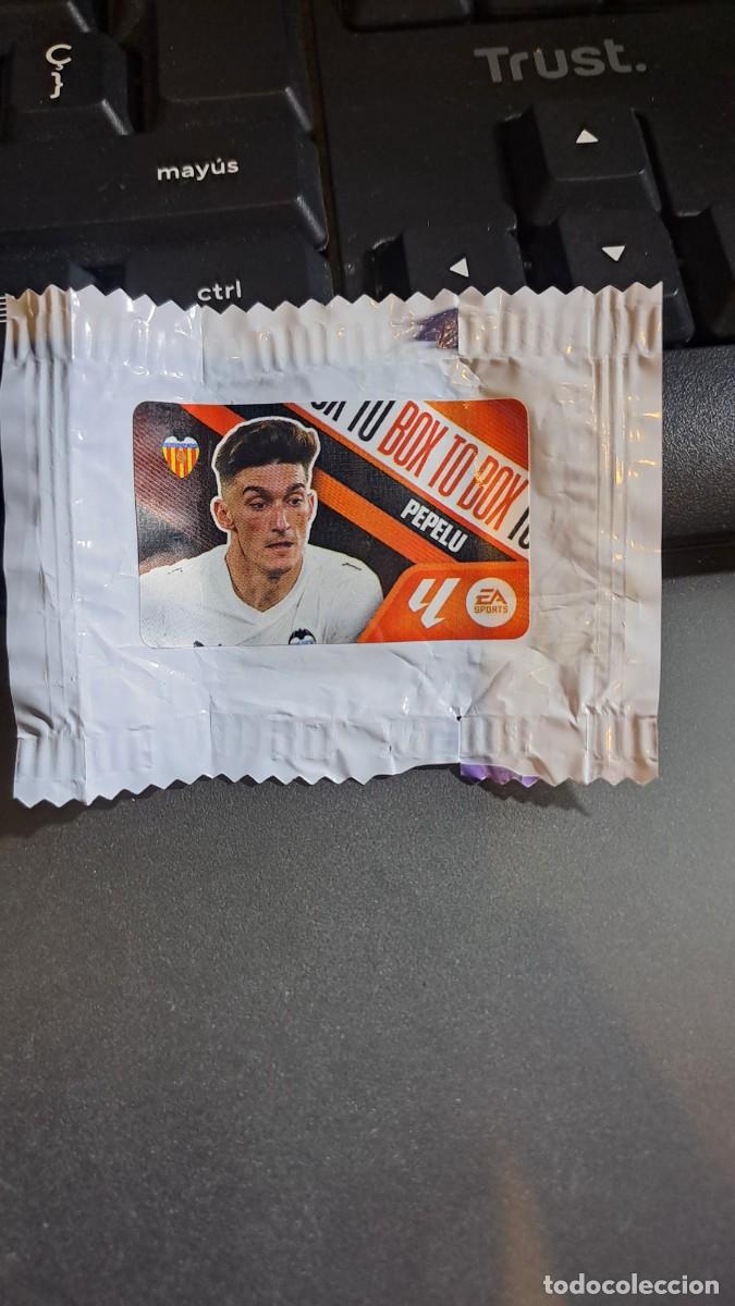 Coleccionismo cromos antiguos: CROMO PEPELU BOX TO BOX VALENCIA CHICLE LIGA 2026 2027 26 27 ESTE PANINI NUNCA PEGADO