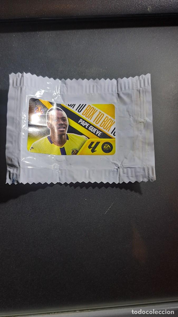Coleccionismo cromos antiguos: CROMO PAPE GUEYE BOX TO BOX VILLARREAL CHICLE LIGA 2026 2027 26 27 ESTE PANINI NUNCA PEGADO