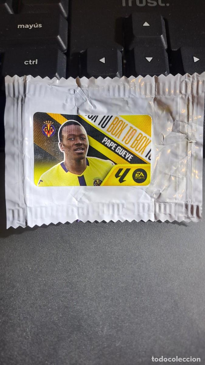 Coleccionismo cromos antiguos: CROMO PAPE GUEYE BOX TO BOX VILLARREAL CHICLE LIGA 2026 2027 26 27 ESTE PANINI NUNCA PEGADO