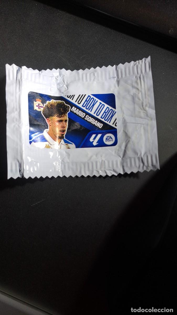 Coleccionismo cromos antiguos: CROMO MARIO SORIANO BOX TO BOX DEPORTIVO DE LA CORU&Ntilde;A CHICLE LIGA 2026 2027 26 27 ESTE PANINI NUNCA