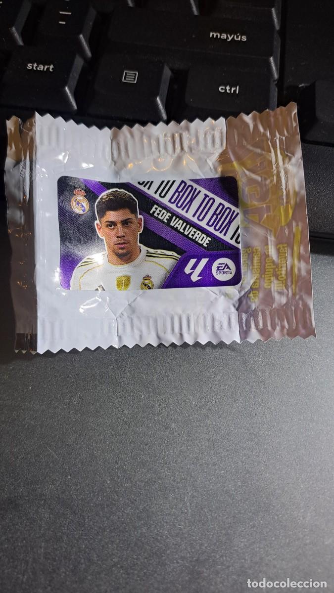Coleccionismo cromos antiguos: CROMO FEDE VALVERDE BOX TO BOX REAL MADRID CHICLE LIGA 2026 2027 26 27 ESTE PANINI NUNCA PEGADO