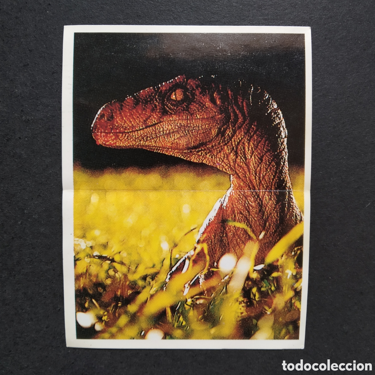 Coleccionismo cromos antiguos: CROMO - N&ordm; 55 - EL MUNDO PERDIDO (JURASSIC PARK)- A&Ntilde;O 1997 - BOLLYCAO