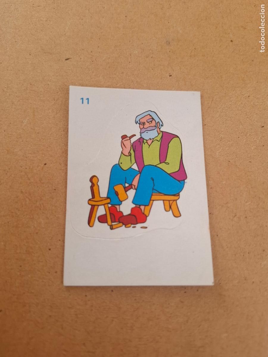 Coleccionismo cromos antiguos: HEIDI - YOGUR CLESA - CROMO ADHESIVO TROQUELADO N&ordm; 11 ( NUNCA PEGADO )