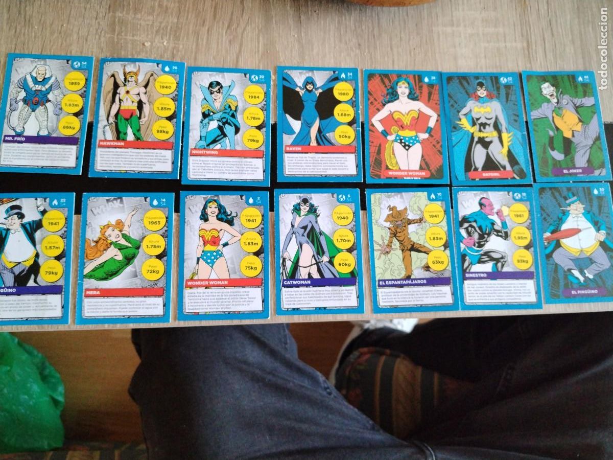 Coleccionismo cromos antiguos: Cromos DC Carrefour 2023- venta individual
