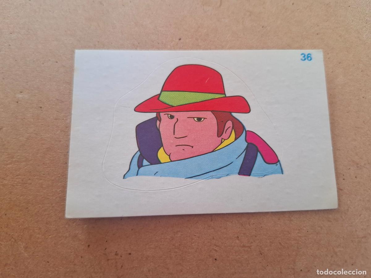 Coleccionismo cromos antiguos: HEIDI - YOGUR CLESA - CROMO ADHESIVO TROQUELADO N&ordm; 36 ( NUNCA PEGADO )