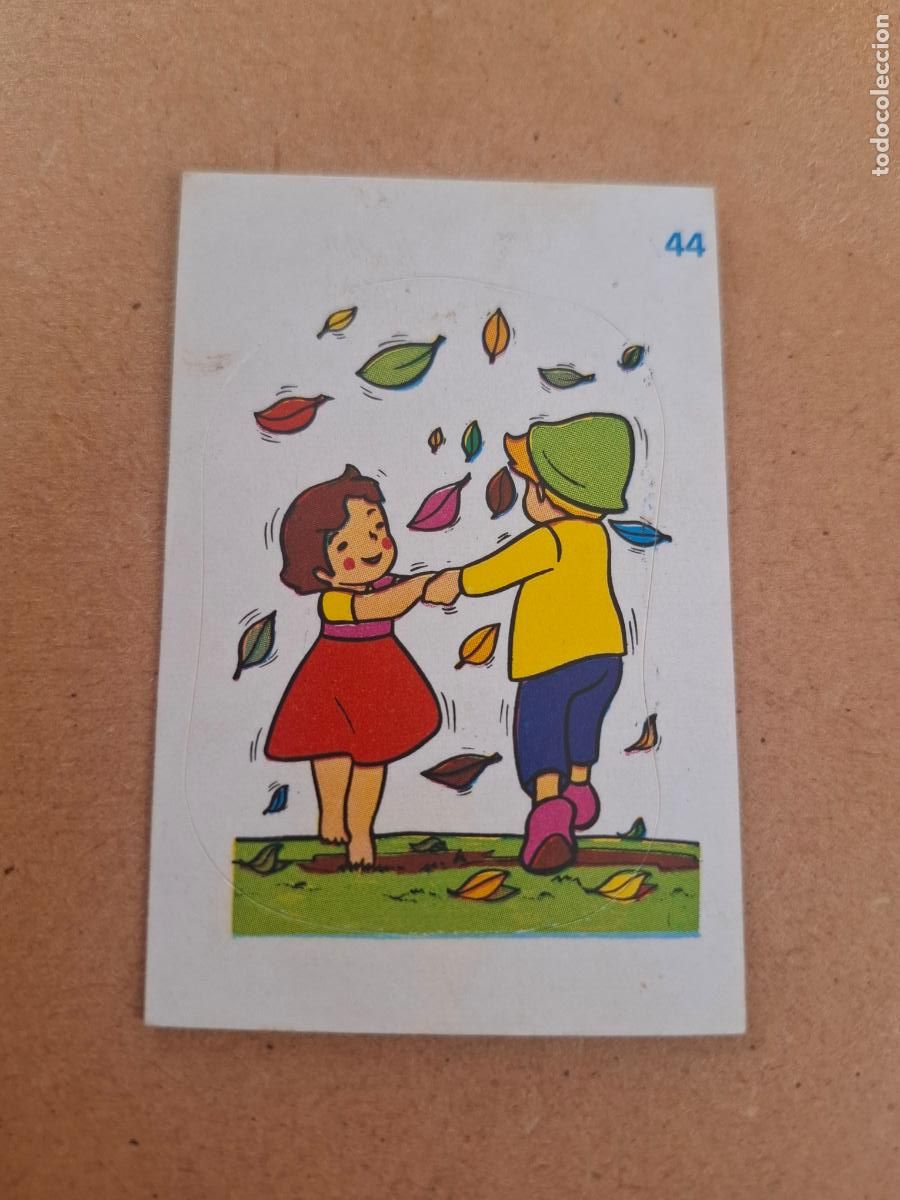 Coleccionismo cromos antiguos: HEIDI - YOGUR CLESA - CROMO ADHESIVO TROQUELADO N&ordm; 44 ( NUNCA PEGADO )