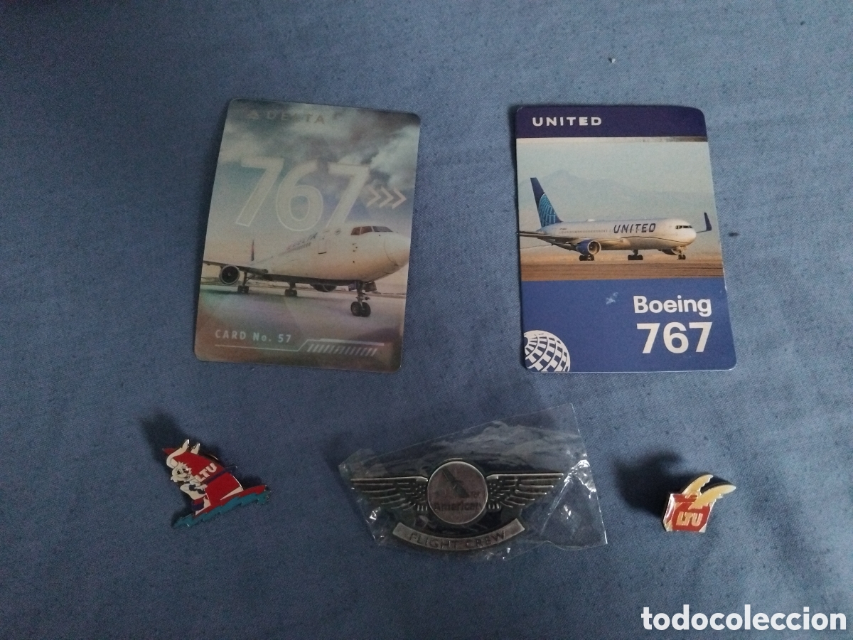 Coleccionismo cromos antiguos: Lote memorabilia aviaci&oacute;n