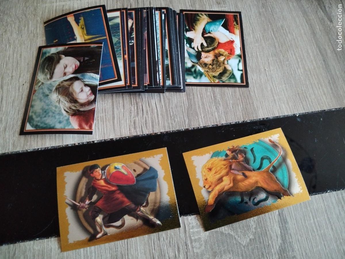 Coleccionismo cromos antiguos: las cr&oacute;nicas de Narnia- 30 cromos diferentes nuevos