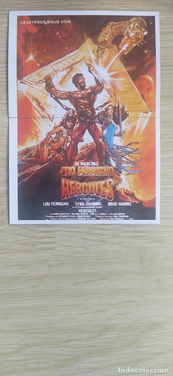 Coleccionismo cromos antiguos: H&Eacute;RCULES CROMO SUPER &Eacute;XITO N&deg;46-47 EDITORIAL MAGA