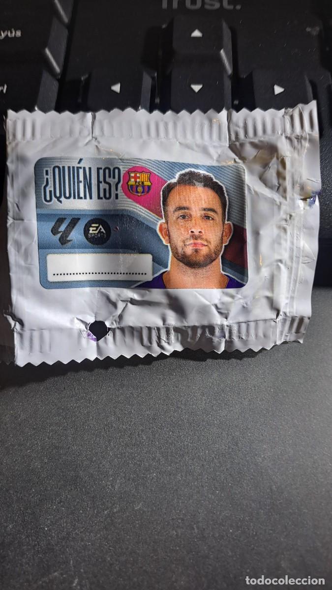 Coleccionismo cromos antiguos: CROMO ERIC GARCIA &iquest;QUIEN ES? BARCELONA CHICLE LIGA 2026 2027 26 27 ESTE PANINI NUNCA PEGADO