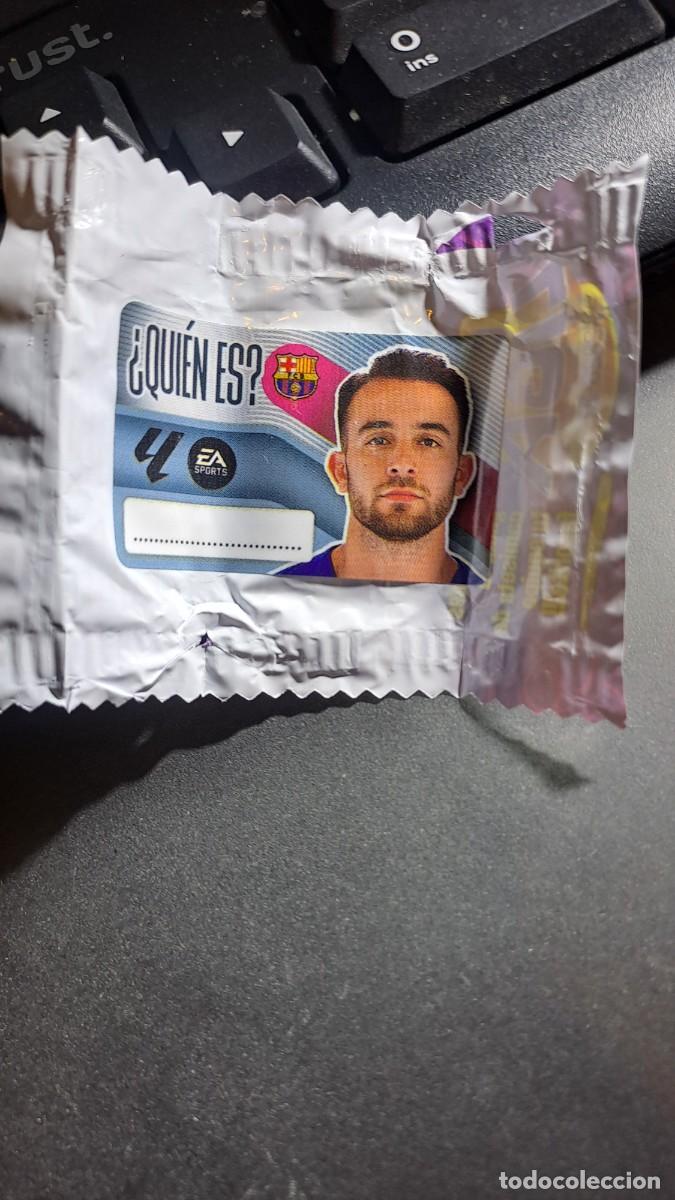 Coleccionismo cromos antiguos: CROMO ERIC GARCIA &iquest;QUIEN ES? BARCELONA CHICLE LIGA 2026 2027 26 27 ESTE PANINI NUNCA PEGADO