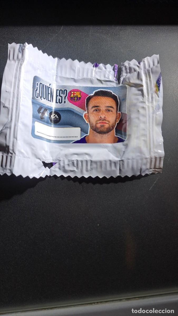 Coleccionismo cromos antiguos: CROMO ERIC GARCIA &iquest;QUIEN ES? BARCELONA CHICLE LIGA 2026 2027 26 27 ESTE PANINI NUNCA PEGADO