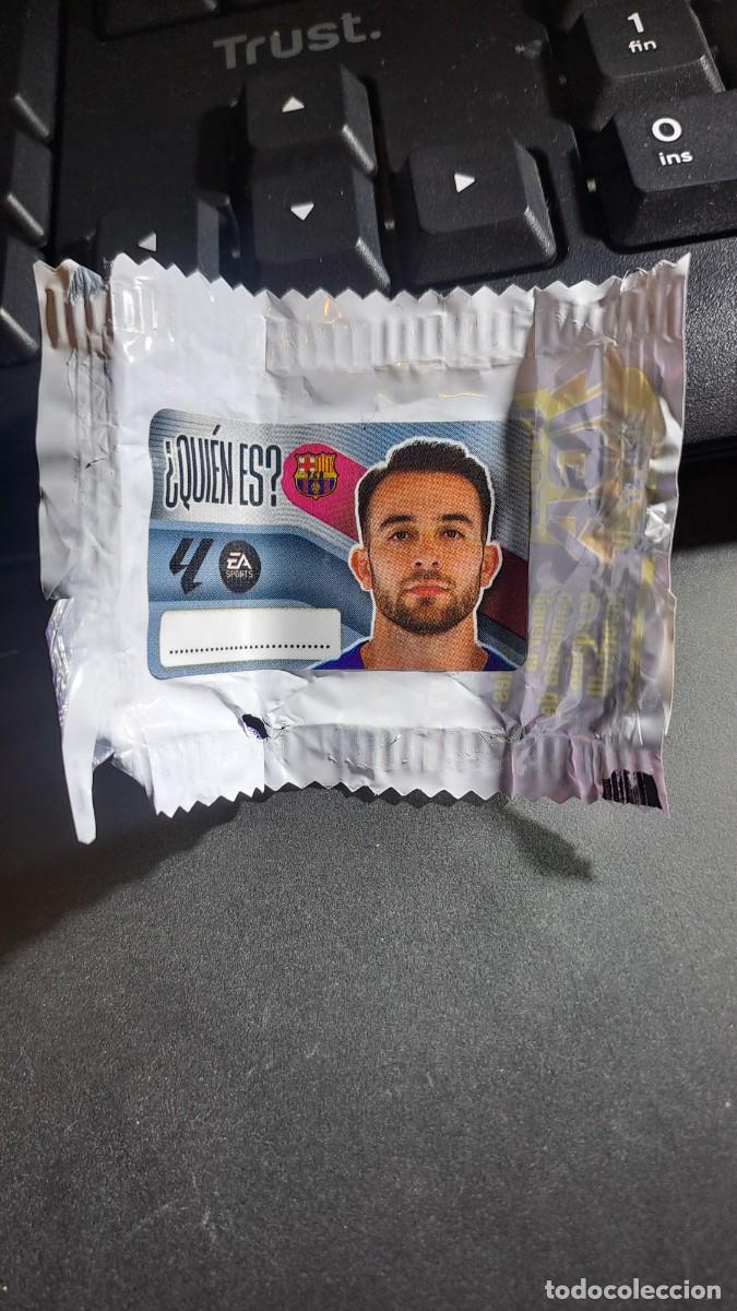 Coleccionismo cromos antiguos: CROMO ERIC GARCIA &iquest;QUIEN ES? BARCELONA CHICLE LIGA 2026 2027 26 27 ESTE PANINI NUNCA PEGADO