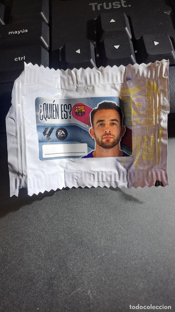 Coleccionismo cromos antiguos: CROMO ERIC GARCIA &iquest;QUIEN ES? BARCELONA CHICLE LIGA 2026 2027 26 27 ESTE PANINI NUNCA PEGADO