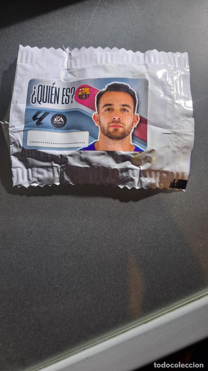 Coleccionismo cromos antiguos: CROMO ERIC GARCIA &iquest;QUIEN ES? BARCELONA CHICLE LIGA 2026 2027 26 27 ESTE PANINI NUNCA PEGADO