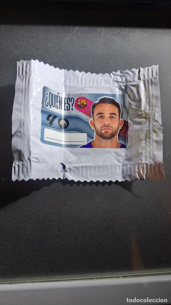 Coleccionismo cromos antiguos: CROMO ERIC GARCIA &iquest;QUIEN ES? BARCELONA CHICLE LIGA 2026 2027 26 27 ESTE PANINI NUNCA PEGADO