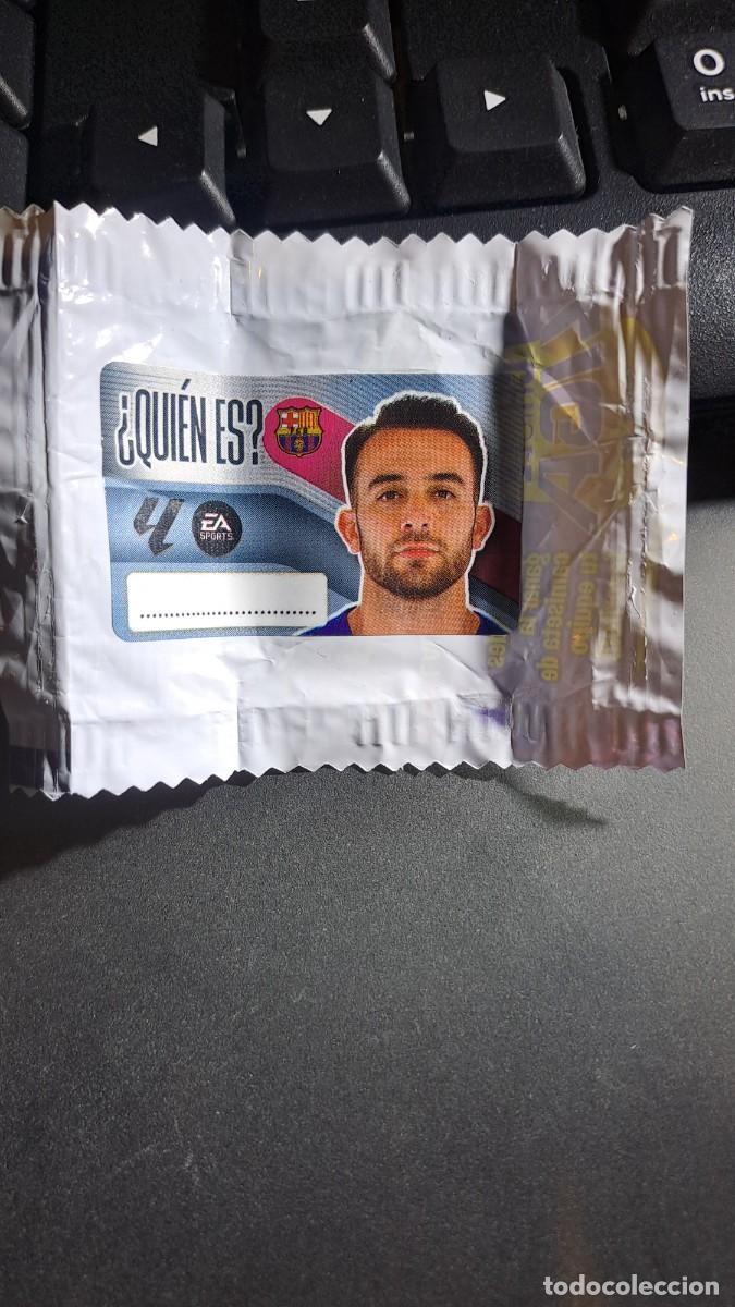 Coleccionismo cromos antiguos: CROMO ERIC GARCIA &iquest;QUIEN ES? BARCELONA CHICLE LIGA 2026 2027 26 27 ESTE PANINI NUNCA PEGADO