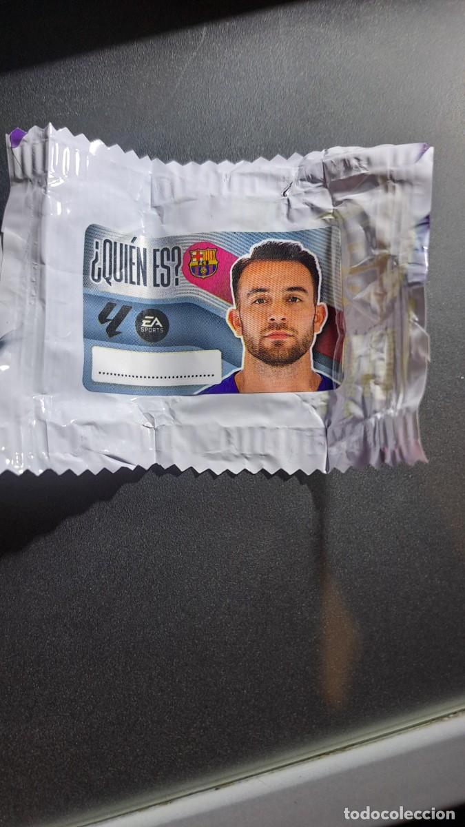 Coleccionismo cromos antiguos: CROMO ERIC GARCIA &iquest;QUIEN ES? BARCELONA CHICLE LIGA 2026 2027 26 27 ESTE PANINI NUNCA PEGADO