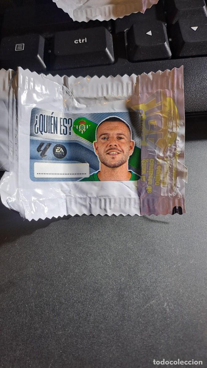 Coleccionismo cromos antiguos: CROMO AITOR RUIBAL &iquest;QUIEN ES? BETIS CHICLE LIGA 2026 2027 26 27 ESTE PANINI NUNCA PEGADO
