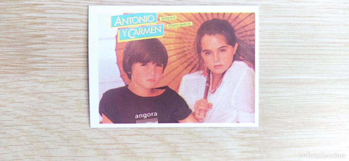 Coleccionismo cromos antiguos: ANTONIO Y CARMEN JUNIOR BOOM CROMO SUPER &Eacute;XITO N&deg;80 EDITORIAL MAGA