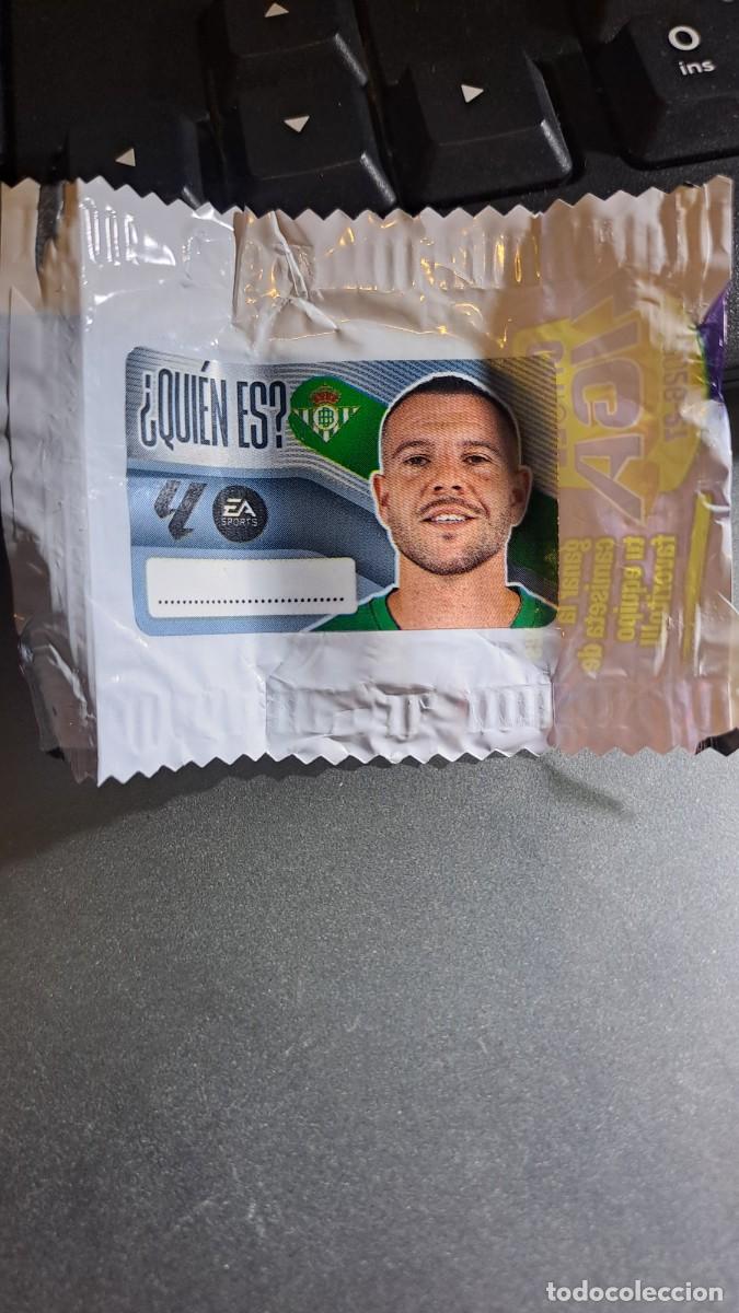 Coleccionismo cromos antiguos: CROMO AITOR RUIBAL &iquest;QUIEN ES? BETIS CHICLE LIGA 2026 2027 26 27 ESTE PANINI NUNCA PEGADO