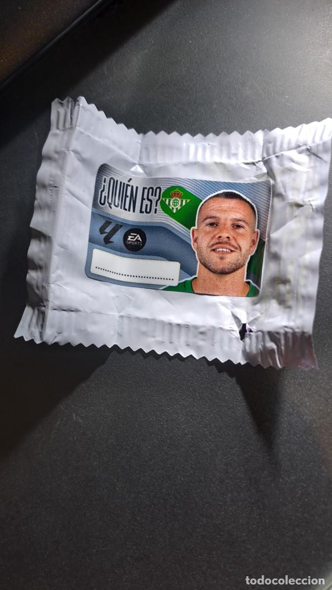 Coleccionismo cromos antiguos: CROMO AITOR RUIBAL &iquest;QUIEN ES? BETIS CHICLE LIGA 2026 2027 26 27 ESTE PANINI NUNCA PEGADO