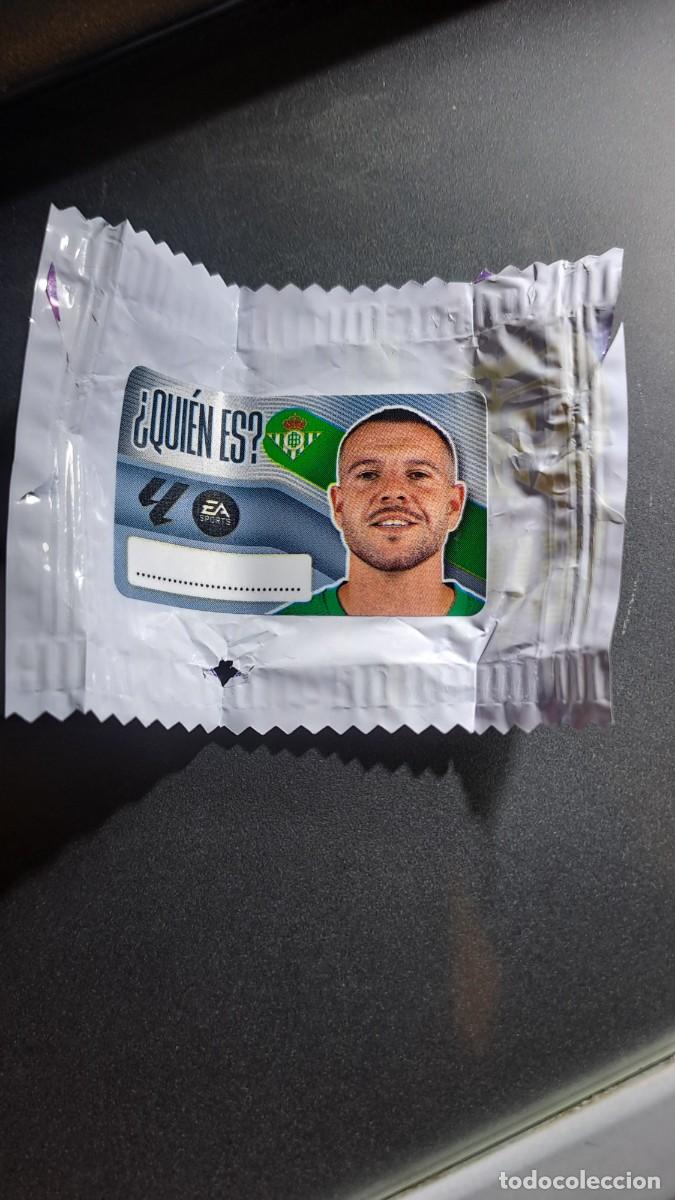 Coleccionismo cromos antiguos: CROMO AITOR RUIBAL &iquest;QUIEN ES? BETIS CHICLE LIGA 2026 2027 26 27 ESTE PANINI NUNCA PEGADO