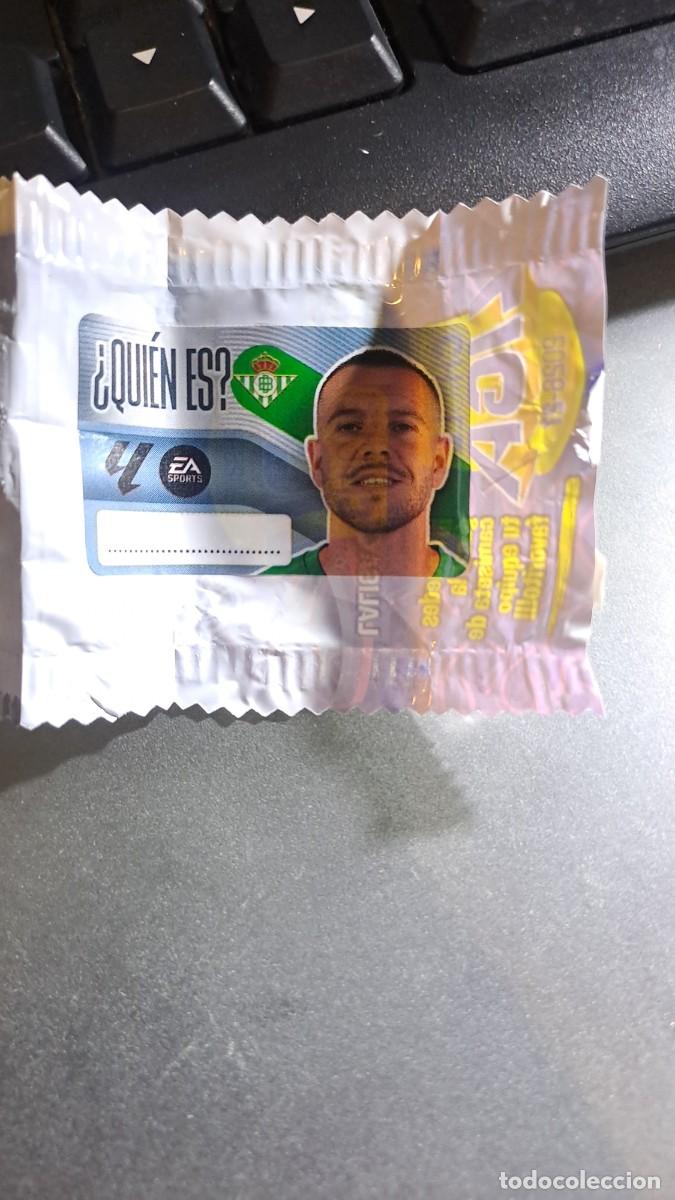 Coleccionismo cromos antiguos: CROMO AITOR RUIBAL &iquest;QUIEN ES? BETIS CHICLE LIGA 2026 2027 26 27 ESTE PANINI NUNCA PEGADO