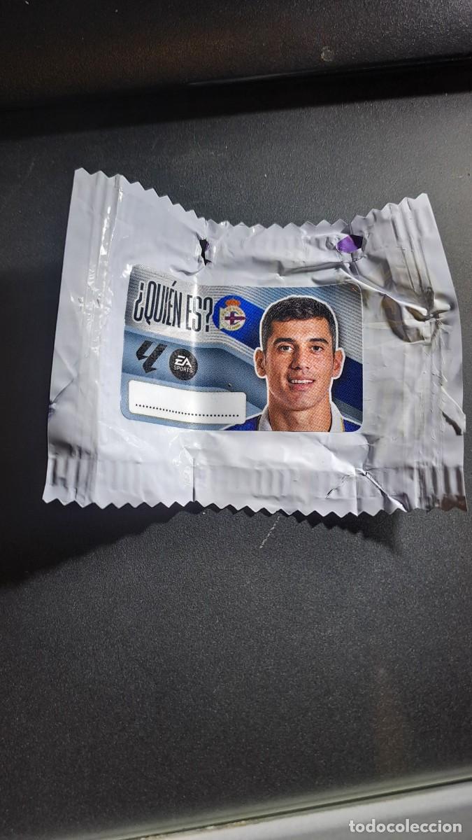 Coleccionismo cromos antiguos: CROMO VILLARES &iquest;QUIEN ES? DEPORTIVO DE LA CORU&Ntilde;A CHICLE LIGA 2026 2027 26 27 ESTE PANINI NUNCA PEGAD