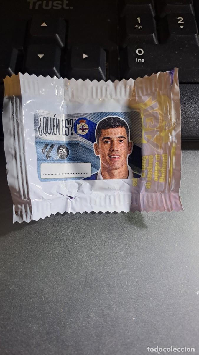 Coleccionismo cromos antiguos: CROMO VILLARES &iquest;QUIEN ES? DEPORTIVO DE LA CORU&Ntilde;A CHICLE LIGA 2026 2027 26 27 ESTE PANINI NUNCA PEGAD